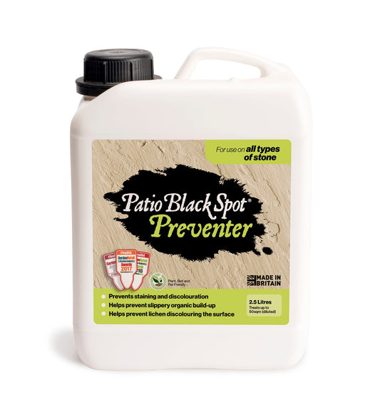 Patio Black Spot Preventer For All Stone Types 2.5 Litre