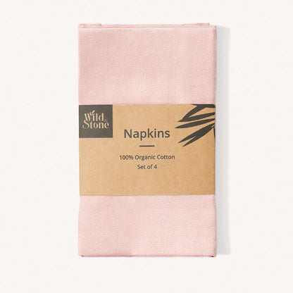 Organic Cotton Napkins - Set of 4