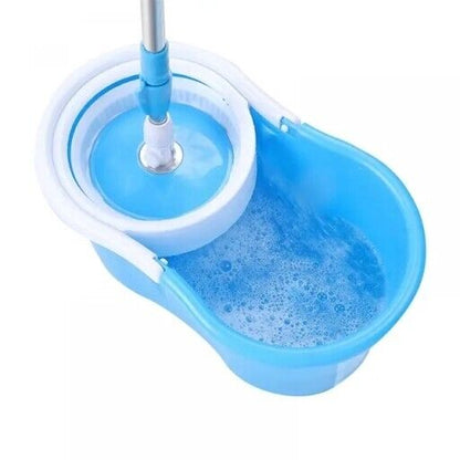 Mop PRO 360° Spin Mop and Bucket Set - Includes 2 Cloths