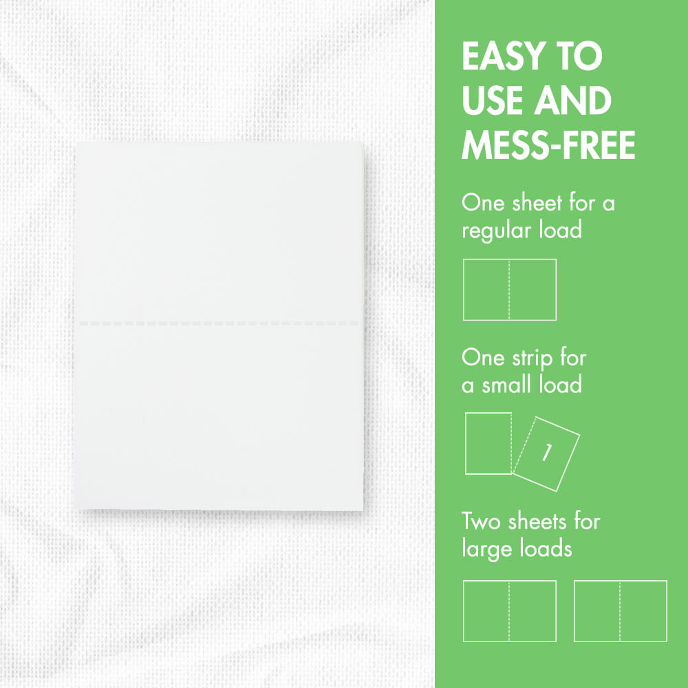 LiveCoco Eco-Laundry Detergent Sheets (60 Loads-Lavender Scent)